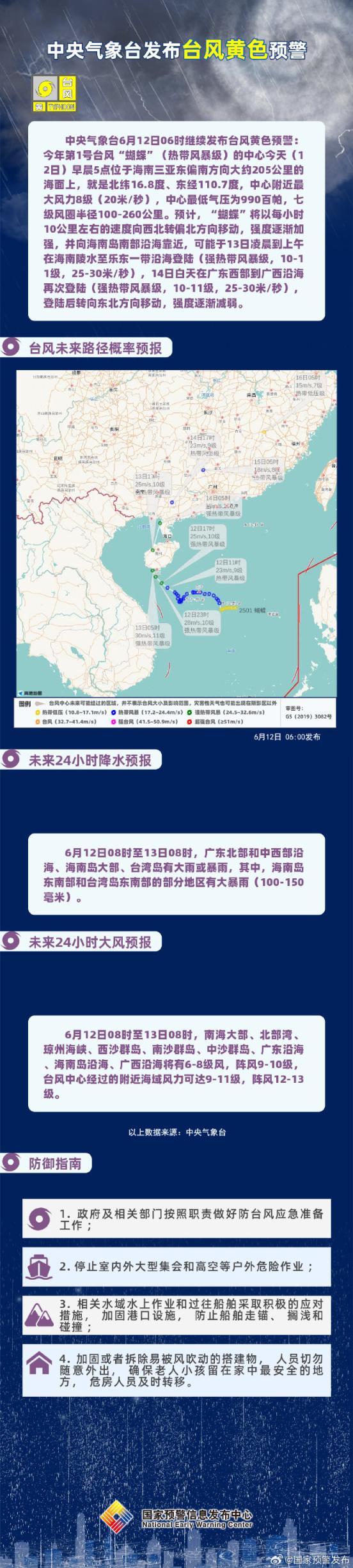 股票配资门户app下载 中央气象台继续发布台风黄色预警